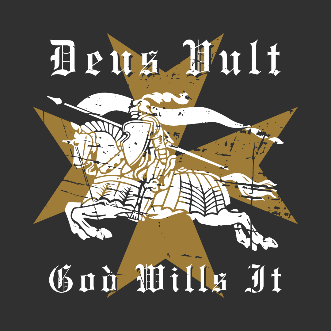 Deus Vult (Maltese Cross)