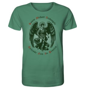 St. Michael – Defende Nos In Proelio (Green Bay) - Organic Shirt