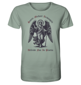 St. Michael – Defende Nos In Proelio (Aloe) - Organic Shirt