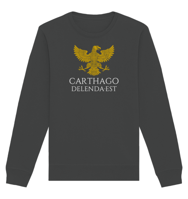 Carthago Delenda Est – Carthage Must Be Destroyed - Organic Basic Unisex Sweatshirt