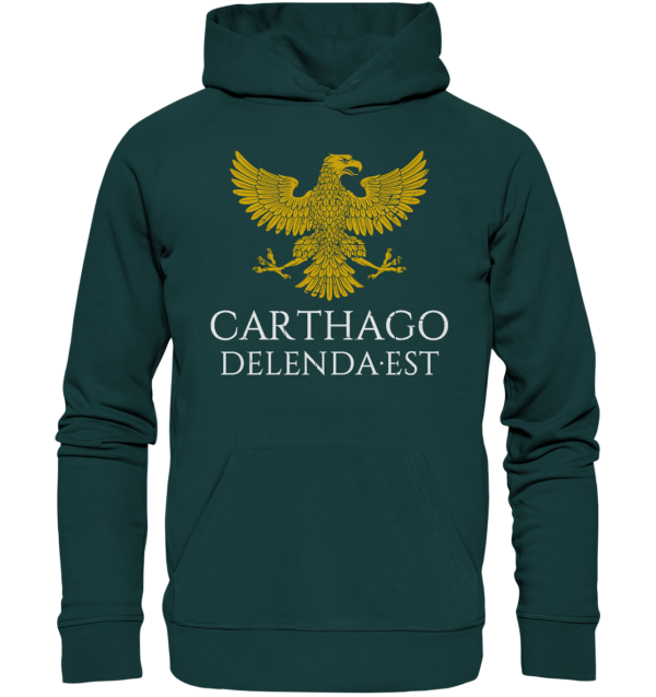 Carthago Delenda Est – Carthage Must Be Destroyed - Organic Hoodie - Image 5