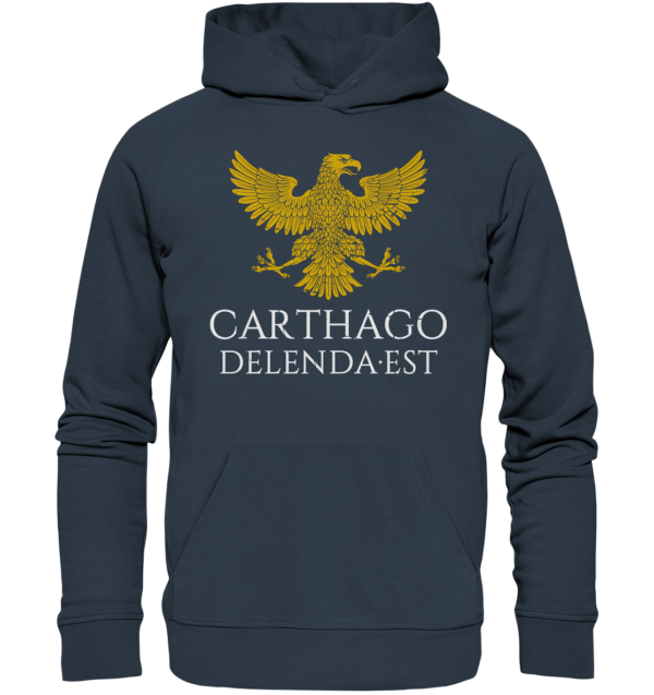 Carthago Delenda Est – Carthage Must Be Destroyed - Organic Hoodie - Image 6