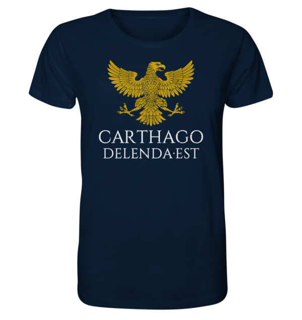 Carthago Delenda Est – Carthage Must Be Destroyed - Organic Shirt - Image 4