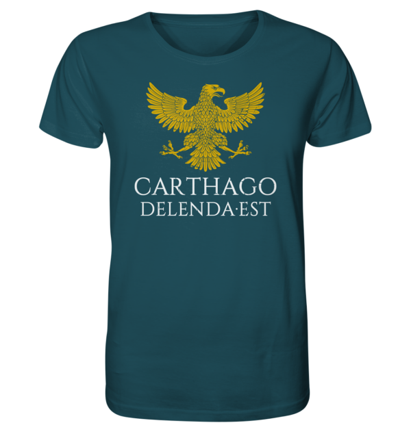 Carthago Delenda Est – Carthage Must Be Destroyed - Organic Shirt - Image 9