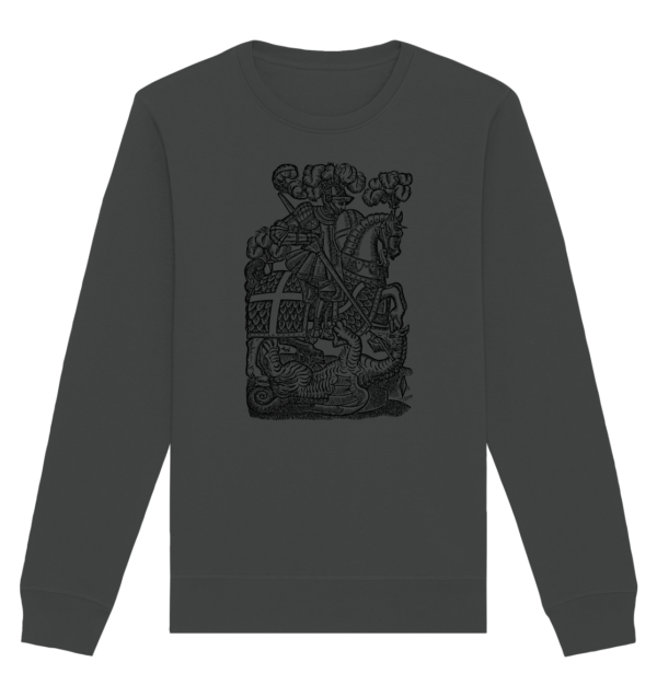 St. George Defeats the Dragon - Organic Basic Unisex Sweatshirt