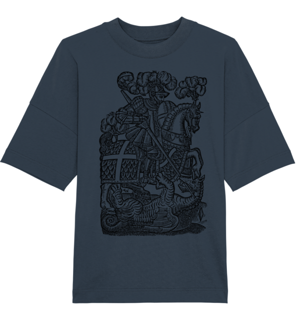 St. George Defeats the Dragon - Organic Oversize Shirt