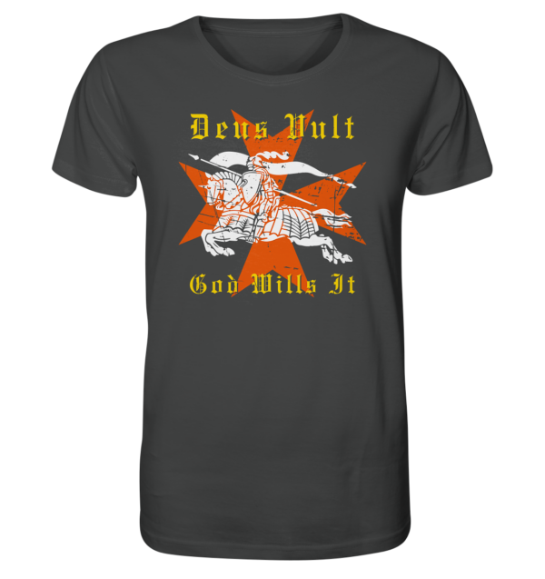 Deus Vult - Maltese Cross - Organic Shirt