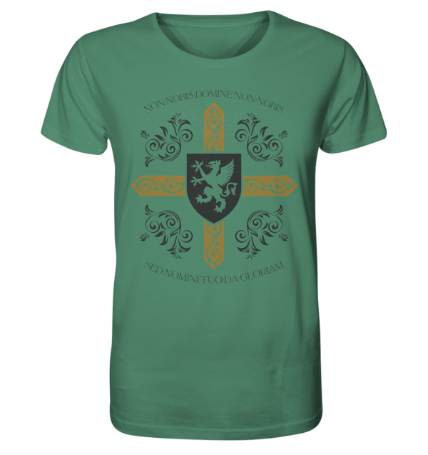 Non nobis, Domine - Templar Maxim - Organic Shirt - Image 5