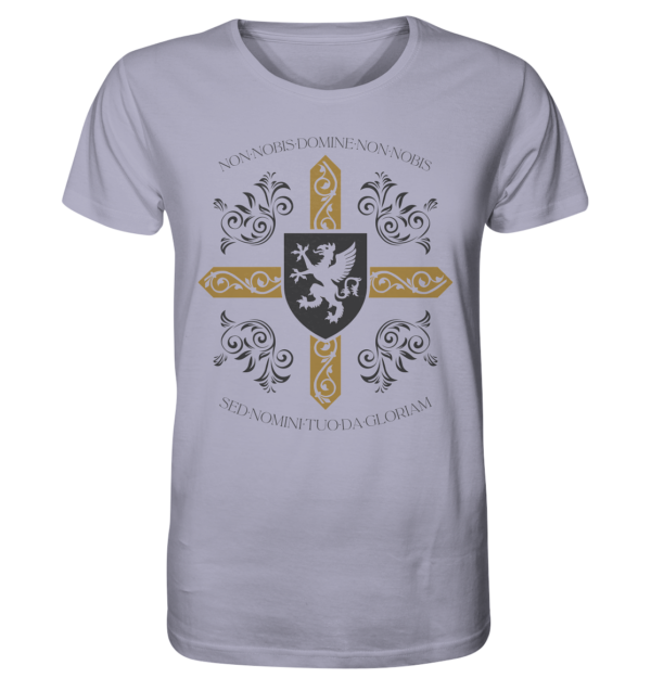 Non nobis, Domine - Templar Maxim - Organic Shirt - Image 6