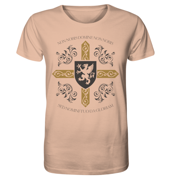 Non nobis, Domine - Templar Maxim - Organic Shirt - Image 4