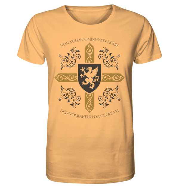 Non nobis, Domine - Templar Maxim - Organic Shirt - Image 7