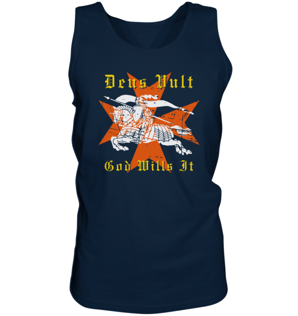 Deus Vult - Maltese Cross - Tank-Top - Image 3