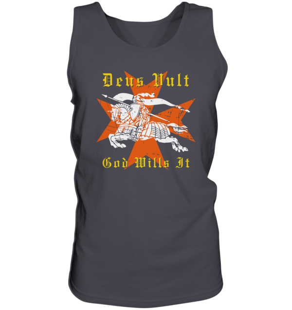 Deus Vult - Maltese Cross - Tank-Top - Image 2