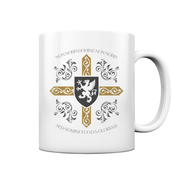 Non nobis, Domine - Templar Maxim - Tasse glossy