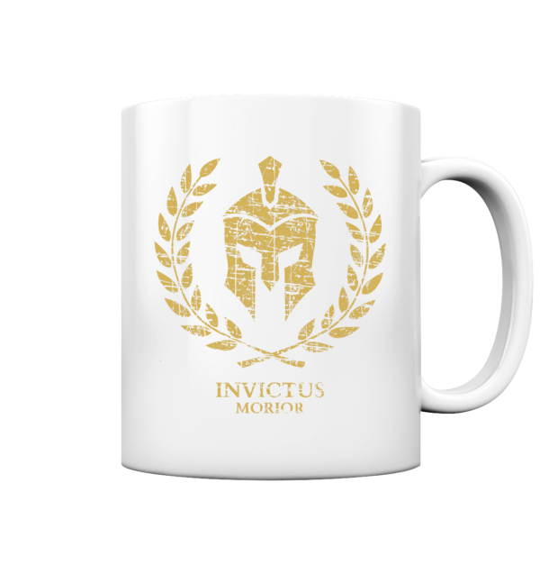 Invictus Morior – I Die Unvanquished - Tasse glossy